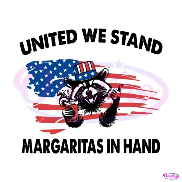 united-we-stand-margarita-in-hand-usa-flag-raccoon-svg