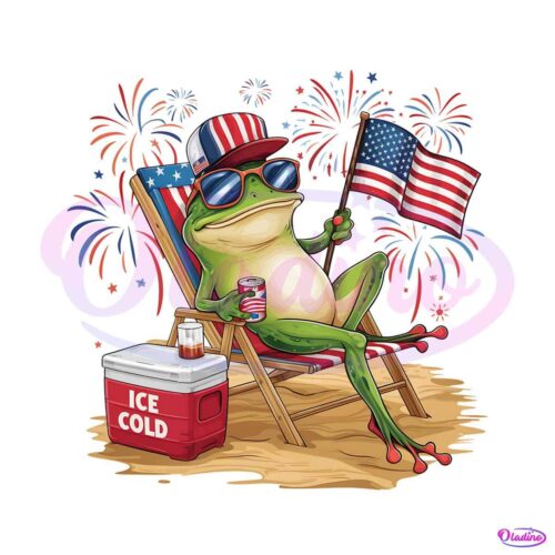 frog-4th-of-july-usa-funny-meme-png