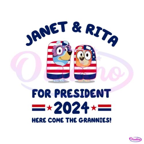 funny-janet-and-rita-for-president-2024-election-svg