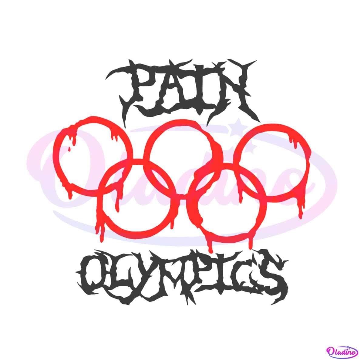 Retro Pain Olympics Game Day SVG