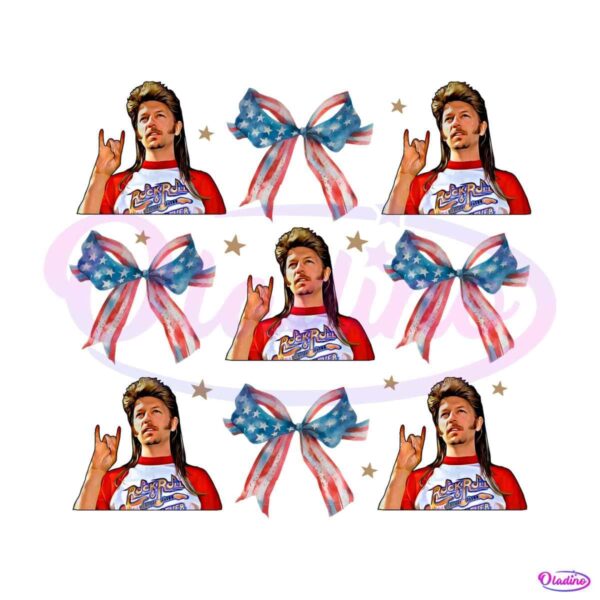 joe-dirt-4th-of-july-coquette-ribbon-bow-png