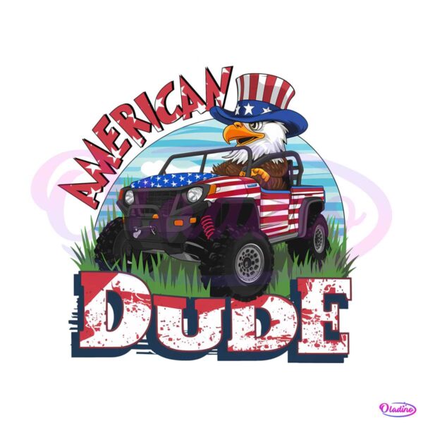 american-dude-eagle-usa-flag-png