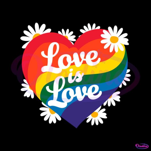 love-is-love-daisy-rainbow-daisy-svg