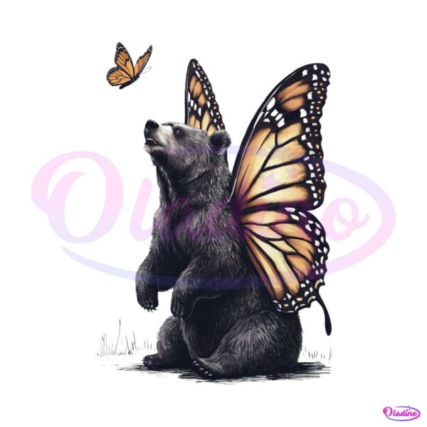 adult-bear-with-butterfly-retro-png