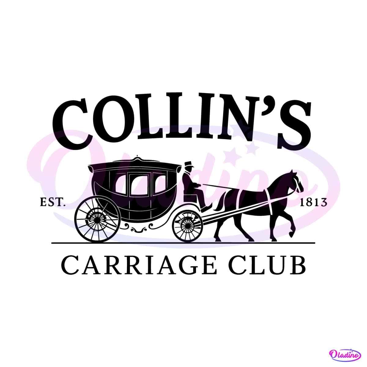 Collins Carriage Club Lady Whistledown SVG