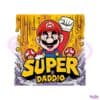super-daddio-funny-dad-mario-svg