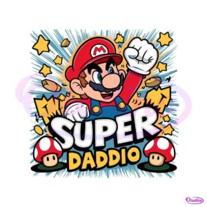 super-daddio-best-dad-cartoon-svg