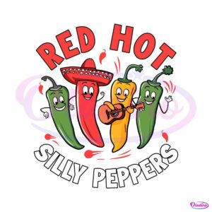 music-band-red-hot-silly-peppers-svg