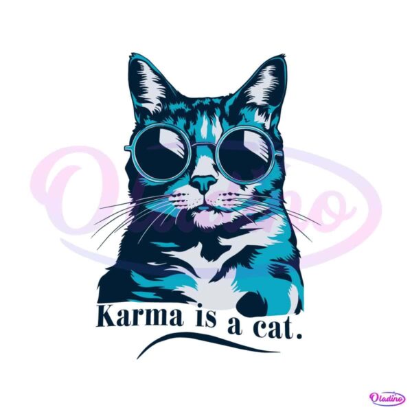 karma-is-a-cat-music-lover-taylor-svg