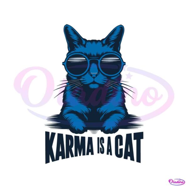 retro-music-lover-karma-is-a-cat-svg