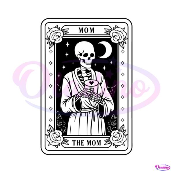 the-mom-tarot-card-mother-day-svg