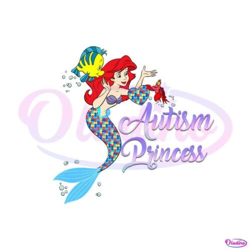 retro-ariel-mermaid-autism-princess-png