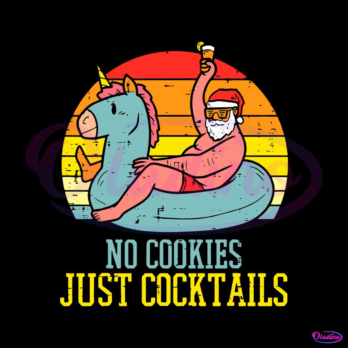 no-cookies-just-cocktails-funny-santa-svg