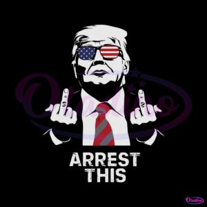 voting-for-trump-2024-arrest-this-funny-svg