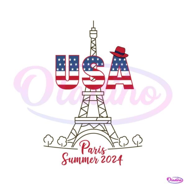 paris-summer-2024-usa-eiffel-tower-svg