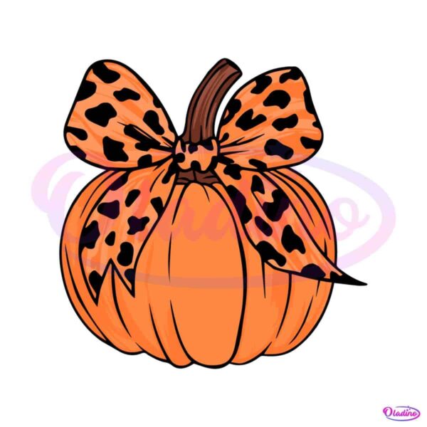 retro-halloween-spooky-pumpkin-ribbon-bow-svg