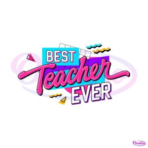 groovy-best-teacher-ever-back-to-school-svg