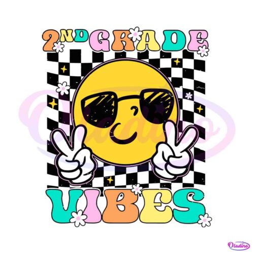 checkered-2nd-grade-vibes-back-to-school-svg