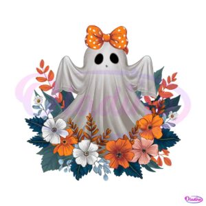 floral-ghost-autumn-cute-halloween-png