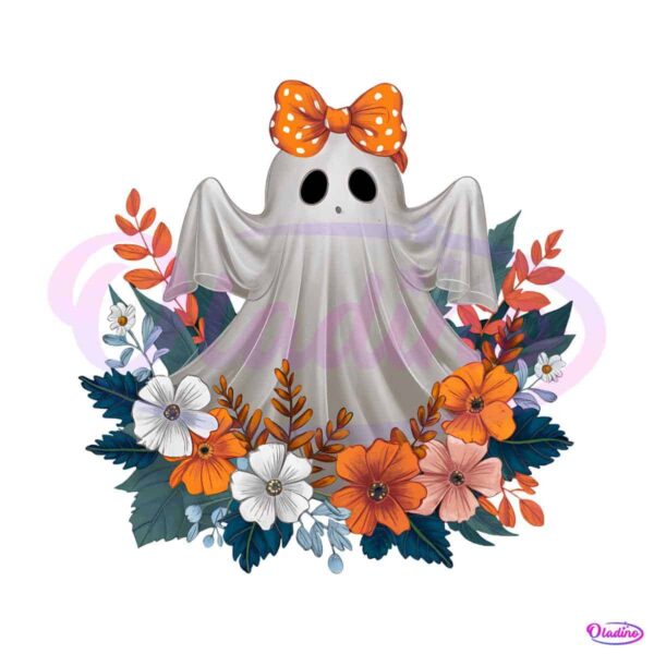 floral-ghost-autumn-cute-halloween-png