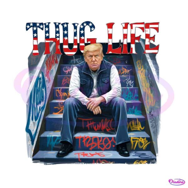 retro-donald-trump-thug-life-presidental-election-png