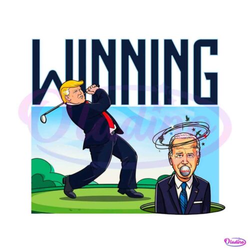 funny-winning-trump-golf-and-biden-png