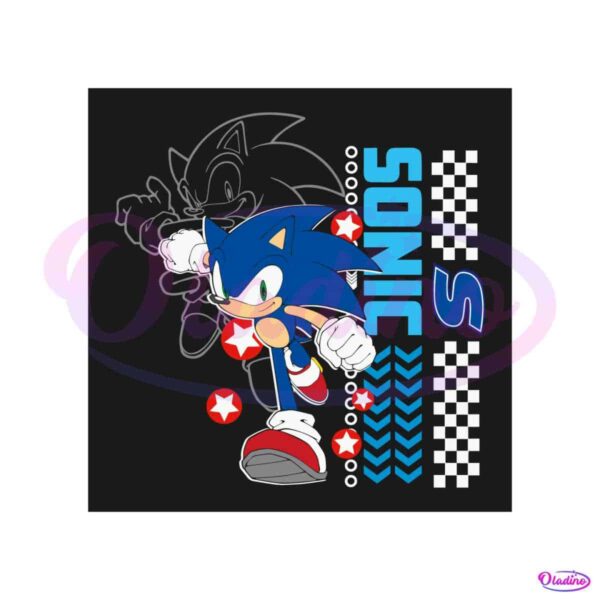 retro-sonic-the-hedgehog-cartoon-svg