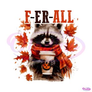 feral-girl-fall-raccoon-meme-autumn-png