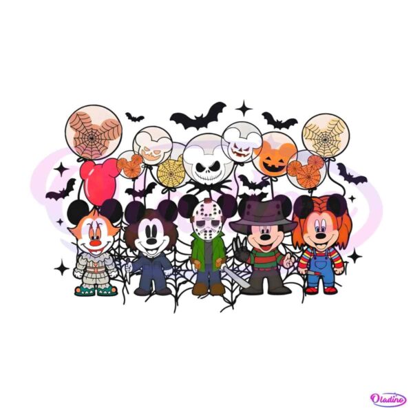 mickey-mouse-balloons-horror-characters-png