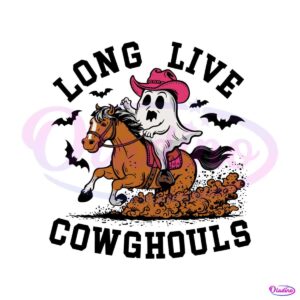 long-live-cowghouls-ghost-and-horse-svg