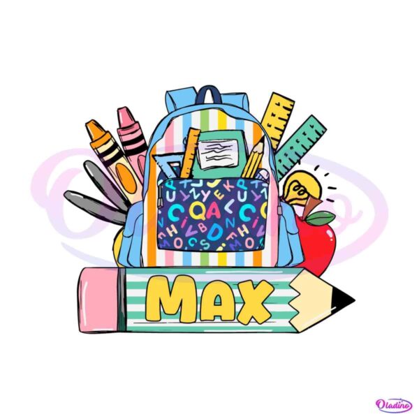 custom-name-backpack-back-to-school-svg