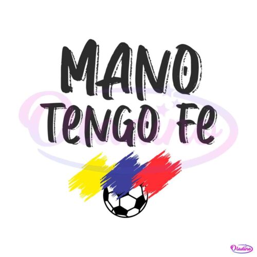 mano-tengo-fe-venezuela-soccer-svg