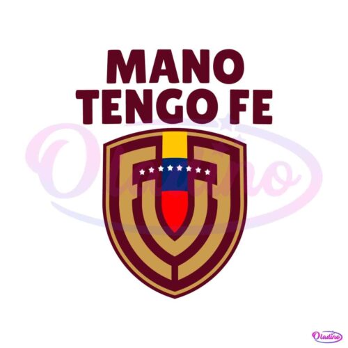 mano-tengo-fe-venezuela-football-team-logo-svg