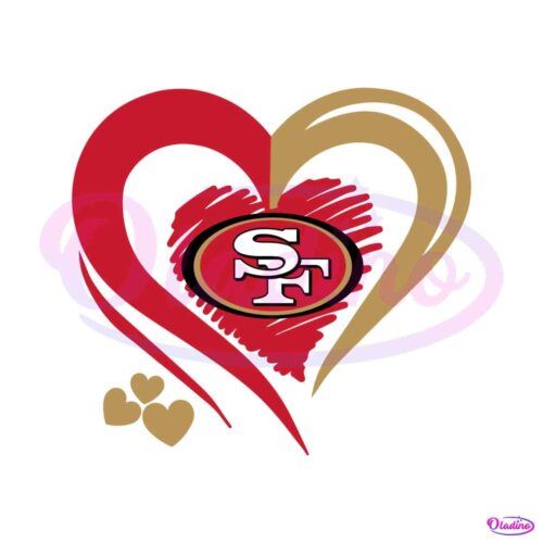 san-francisco-49ers-heart-nfl-team-svg