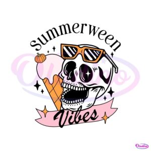 summerween-vibes-skull-ice-cream-cone-svg