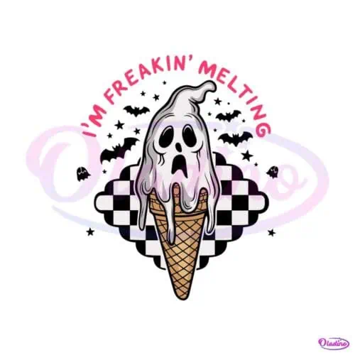 icecream-ghost-cute-halloween-im-freakin-melting-svg