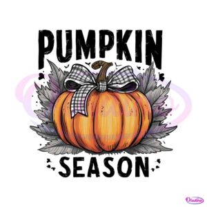 retro-halloween-pumpkin-season-checkered-bow-png