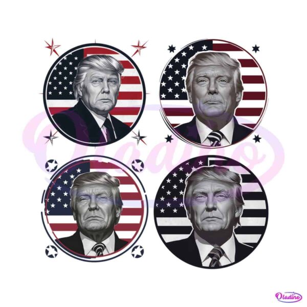 donald-trump-america-flag-png-bundle