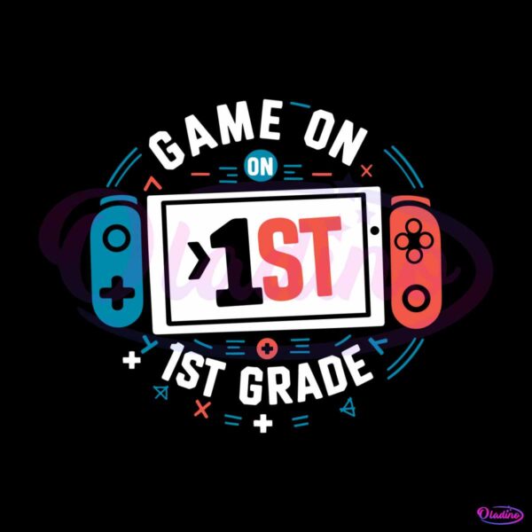 first-day-of-school-game-on-1st-grade-svg