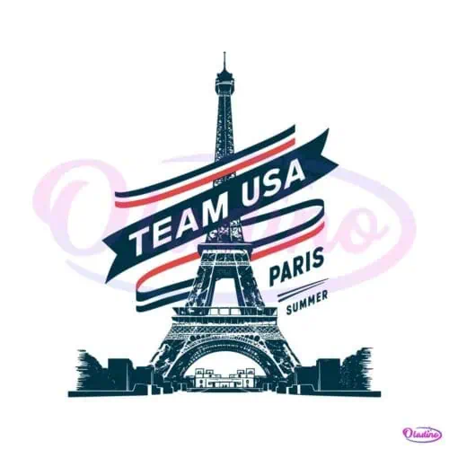 team-usa-paris-summer-olympics-2024-svg