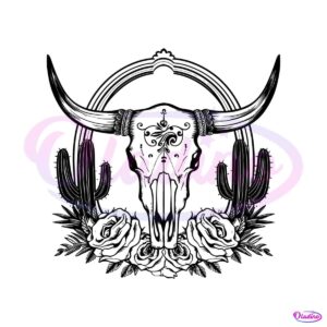 vintage-longhorn-bull-skull-western-svg