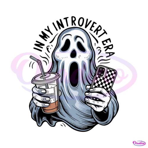 in-my-introvert-era-ghost-halloween-png