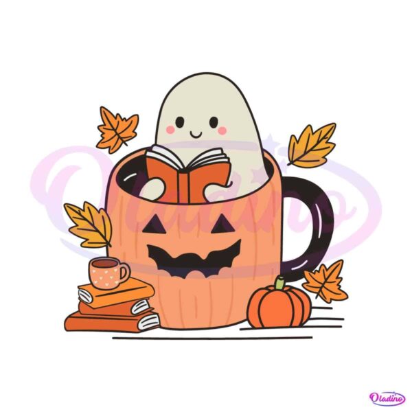 cute-bookish-ghost-pumpkin-autumn-vibes-svg