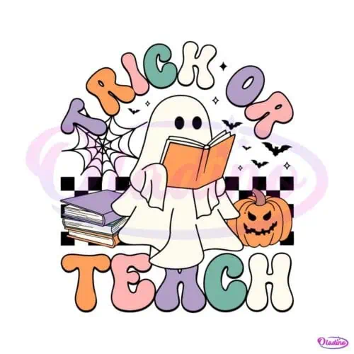 checkered-trick-or-teach-spooky-teacher-svg