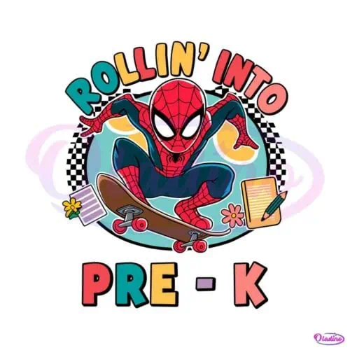 spiderman-superhero-rollin-into-pre-k-png