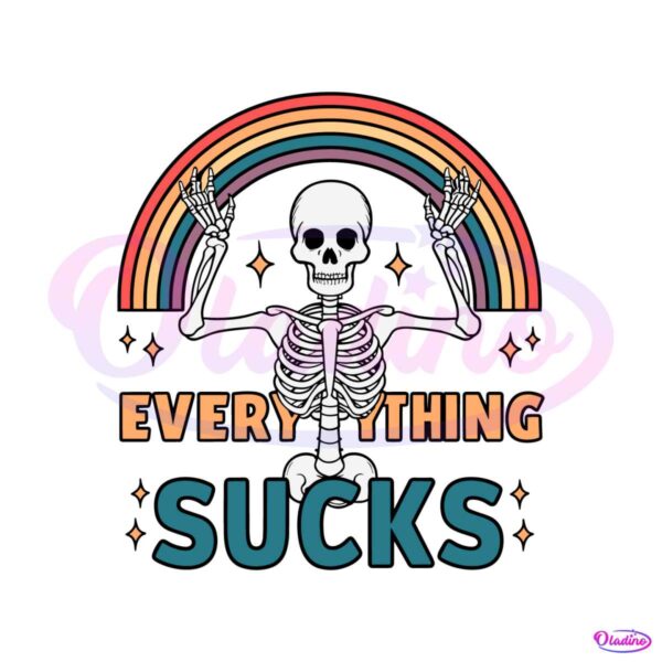 everything-sucks-funny-skeleton-rainbow-png