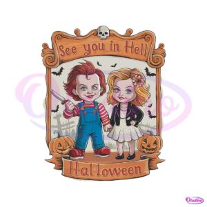 chucky-and-tiffany-see-you-in-hell-png