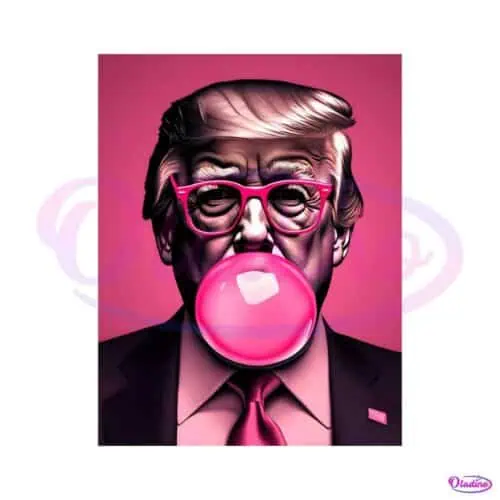 trump-pink-bubblegum-sarcastic-trump-png