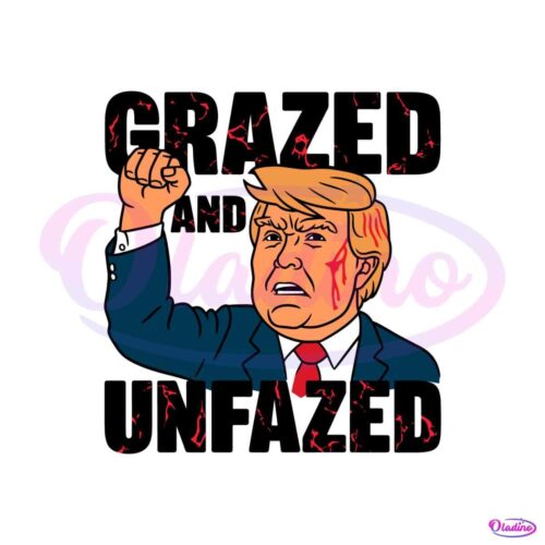 grazed-and-unfazed-donald-trump-survived-svg