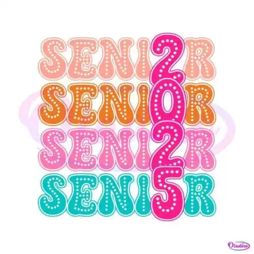 senior-2025-retro-graduation-svg